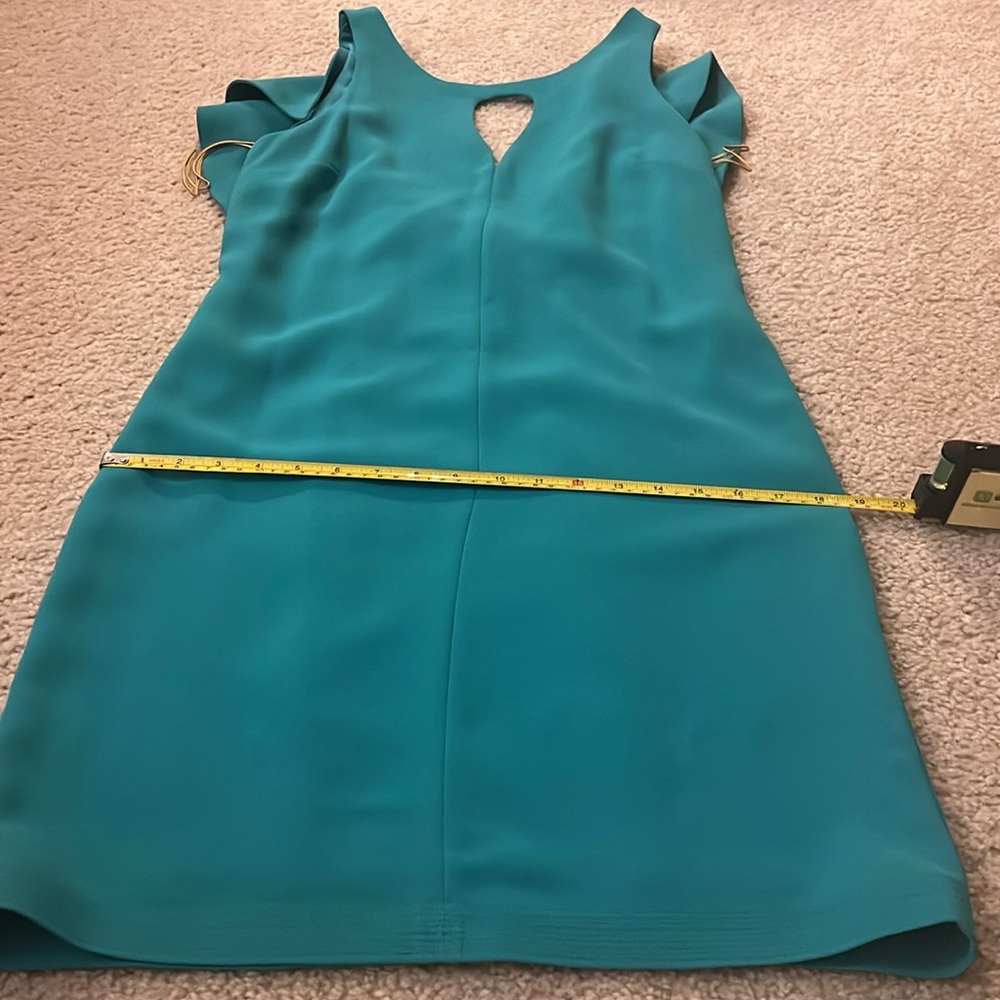 🪷RACHEL RACHEL ROY 🪷 beautiful Atlantis dress with golden zipper and open back . - Picture 11 of 16
